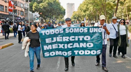Los militares en retiro consideran que su pensión no les da para vivir dignamente. EL UNIVERSAL