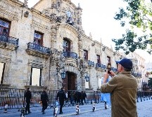 El pasado 15 de noviembre, después de la protesta matutina, distintos sujetos comenzaron a generar disturbios en la zona de Plaza de Armas y el Palacio de Gobierno. EL INFORMADOR / ARCHIVO
