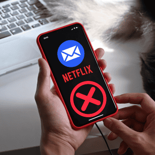 Alertan por correos falsos de Netflix