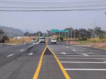 El tramo que se amplió se encuentra en las inmediaciones del entronque Acatlán, donde confluyen varias carreteras. ESPECIAL
