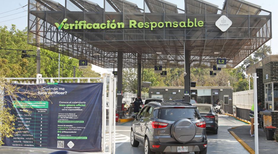 Durante 2026, el Gobierno de Jalisco mantiene en marcha diversas estrategias enfocadas en el cuidado del medio ambiente, entre las que destaca el programa de Verificación Vehicular. EL INFORMADOR / ARCHIVO