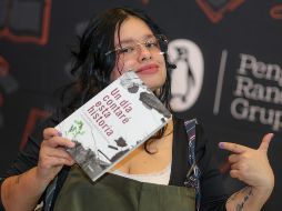 Amandititita presentará Un día contaré esta historia este lunes a las 19:00 horas en la FIL Guadalajara. EL INFORMADOR/ A. NAVARRO.