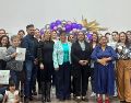 44 mujeres y un hombre concluyeron exitosamente cuatro cursos de capacitación en Zapotlanejo. CORTESÍA