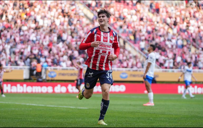 La directiva del Guadalajara mantiene conversaciones avanzadas para asegurar la continuidad de su goleador, Armando “Hormiga” González. IMAGO7.