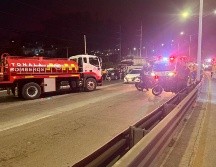 Al lugar acudieron elementos de la Unidad Estatal de Protección Civil y Bomberos del Estado. X/@SeguridadTon