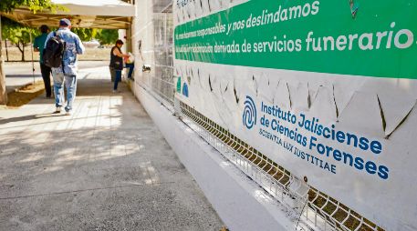 Instalaciones del Instituto Jalisciense de Ciencias Forenses, donde se conservan más de cinco mil cuerpos y fragmentos óseos de Personas Fallecidas Sin Identificar. EL INFORMADOR/ Archivo