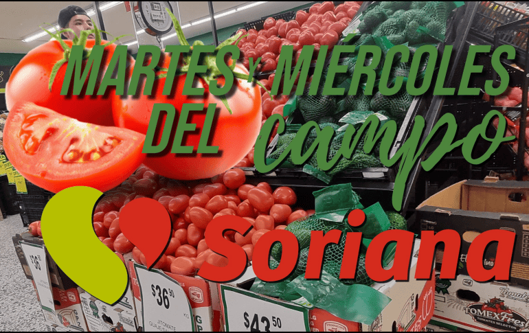 Estas son TODAS las ofertas de hoy y mañana en Soriana por el Martes y Miércoles del Campo. EL INFORMADOR / ARCHIVO
