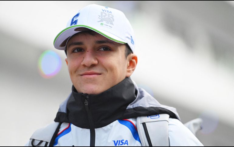 Isack Hadjar se unirá a Max Verstappen para formar la alineación de pilotos de Re Bull para 2026. AFP / ARCHIVO
