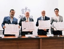 PLAi, el Fideicomiso Ciudad Creativa Digital (FCCD) y el Instituto COINCyDES A.C. formalizaron la colaboración mediante la firma de un memorándum de entendimiento. CORTESÍA.