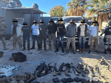 Roberto “N”, alias “El 02”, fue detenido junto con otras 10 personas presuntamente vinculadas a un grupo delictivo que opera en la zona. SECRETARÍA DE SEGURIDAD Y PROTECCIÓN CIUDADANA