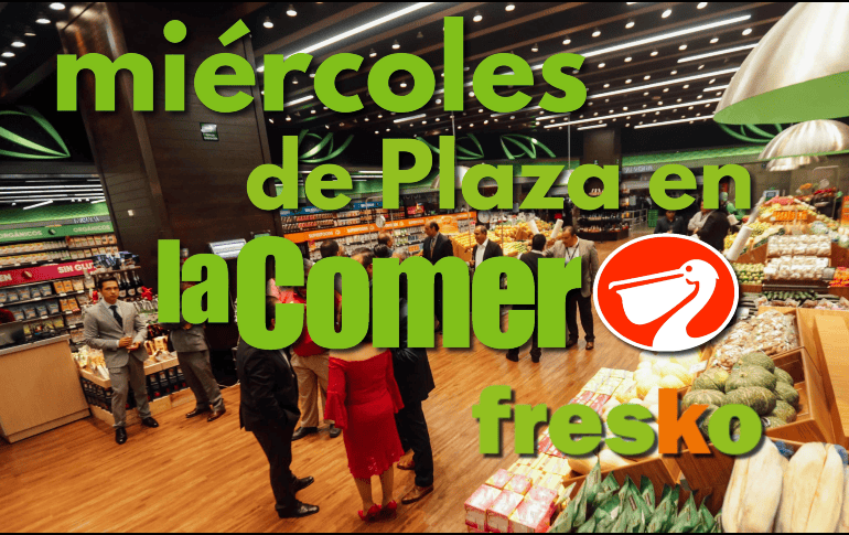 Conoce todos los descuentos por el Miércoles de Plaza en La Comer y Fresko para hoy 3 de diciembre. EL INFORMADOR / ARCHIVO