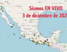 Sismos en México | EN VIVO | 3 de diciembre de 2025. ESPECIAL / SSN