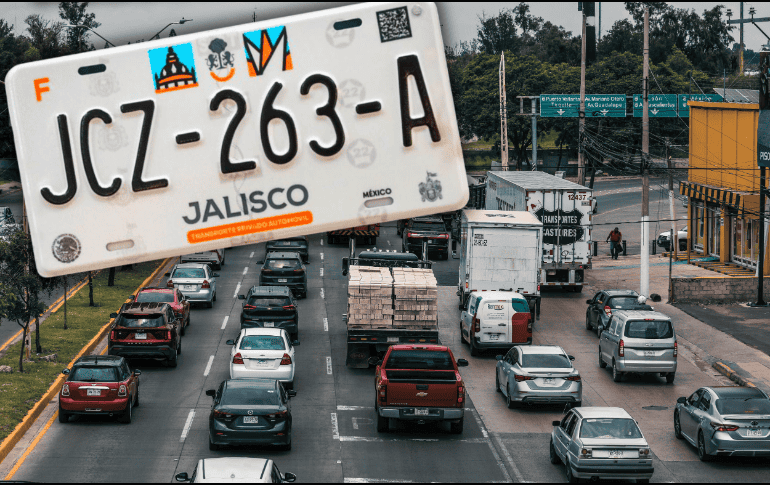 Con el objetivo de que todos los propietarios cuenten con las placas de emisión reciente, las autoridades implementaron desde el inicio del 2025 el Paquetazo 3x1. EL INFORMADOR/ARCHIVO ESPECIAL