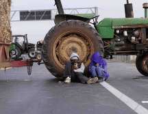 Agricultores inconformes con reforma a la Ley de Aguas no descartan bloquear Eduardo Molina y Congreso de la Unión este miércoles. SUN / ARCHIVO