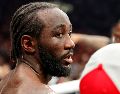 Terence Crawford retiene los cetros de la OMB, AMB y FIB, pero técnicamente pierde su estatus de campeón indiscutido. AFP / ARCHIVO
