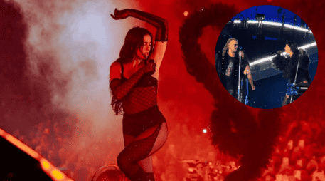 Este fue el segundo cover de Dua Lipa en su segundo concierto en México. ESPECIAL / IG / @dualipa / TIKTOK / @frantasy.dolls