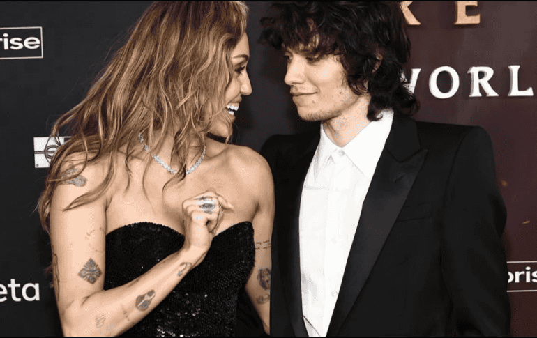 Maxx Morando, el artista comprometido con Miley Cyrus. ESPECIAL / IG / @mileycyrus