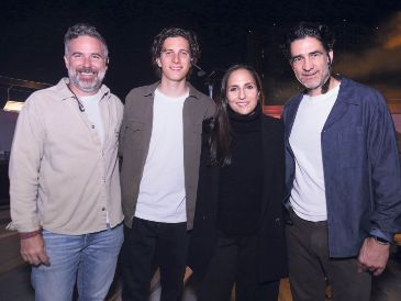 Chema Martínez Gallardo, Robe Grill, Ezbaide Baruqui y Andrés Morales. GENTE BIEN JALISCO / Celebración del legado de Lexus y su cuarto aniversario en Guadalajara
