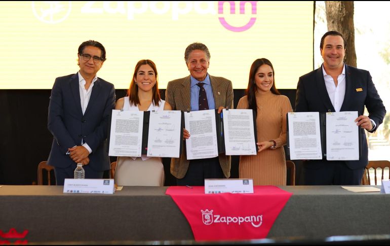 Zapopan firmó un convenio histórico con Projal, siendo el primer municipio del estado en sumarse a este esquema de apoyo. FACEBOOK / GOBIERNO DE ZAPOPAN