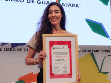 En un discurso amplio, Trías agradeció a colegas, agentes, editores y a su familia por acompañarla durante el proceso creativo y editorial del libro. EL INFORMADOR / A. Navarro