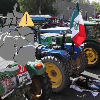 Campesinos podrían bloquear CDMX como protesta contra la Ley de Aguas