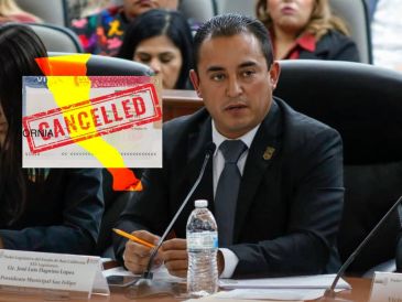 El alcalde de San Felipe se suma a la lista de políticos de Baja California a quienes se les ha retirado su visa. ESPECIAL / FACEBOOK Jose Luis Dagnino Lopez