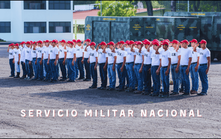 A partir de 2026, el adiestramiento del Servicio Militar Nacional estará conformado por dos escalones. EL INFORMADOR / ARCHIVO