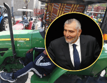 Campesinos desplegaron caravanas, bloqueos y protestas en todo el país debido a su inconformidad por la modificación a la Ley de Aguas. EFE / ARCHIVO