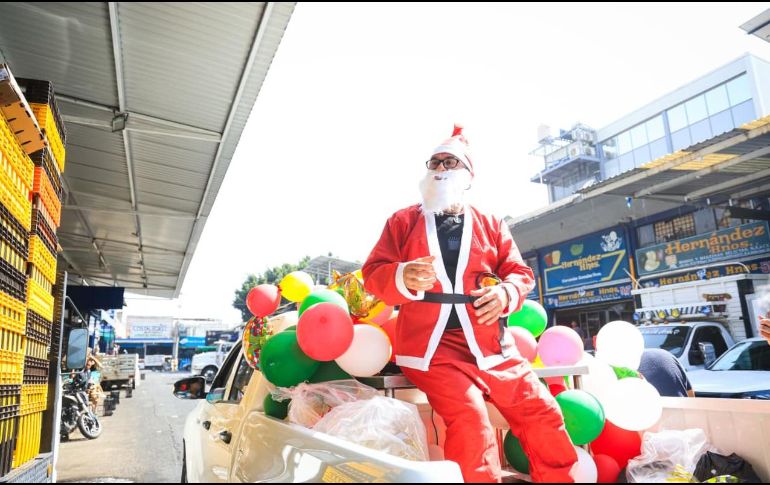 Este recorrido, organizado por el Comité de Damas, estuvo destinado a los empresarios, comerciantes y visitantes del Mercado. EL INFORMADOR/J.ACOSTA