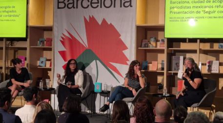 Cristina Rivera Garza, autora del prólogo del libro y ganadora del Premio Pulitzer 2024, tomó la palabra para describir la potencia del proyecto. EL INFORMADOR / F. Salcedo