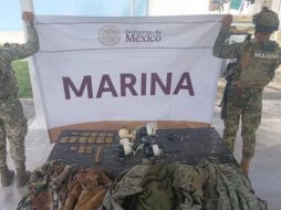 La Secretaría de Marina (Semar) informó que, durante un recorrido de vigilancia efectuado en Huizontla, en coordinación interinstitucional, fue avistada una persona, quién al notar la presencia del personal naval, mostró una actitud evasiva. ESPECIAL