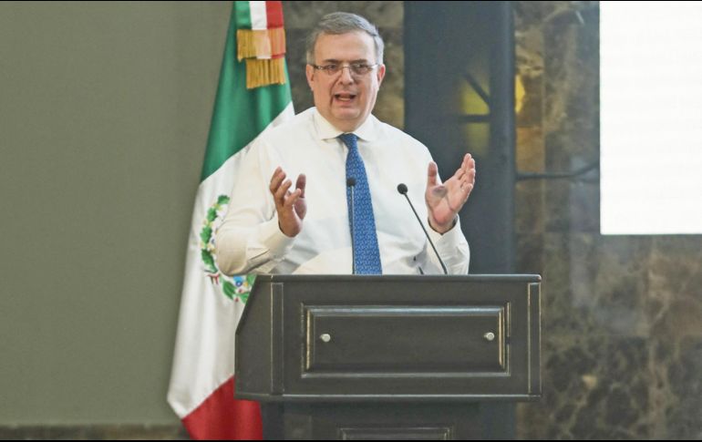 Marcelo Ebrard afirmó que no hay señales de ruptura y prevalece el respaldo para mantener vigente el acuerdo comercial. AFP