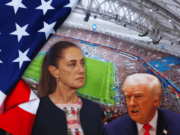 Claudia Sheinbaum perfila sostener un pequeño encuentro con Donald Trump. SUN / AP / ARCHIVO / ESPECIAL / CANVA