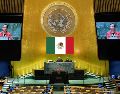 La Secretaría de Relaciones Exteriores (SRE) indicó que la Asamblea General de la ONU también aprobó otras resoluciones sobre desarme nuclear que México presentó. AP / ARCHIVO