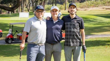 Omar Álvarez del Castillo, Carlos Barragán y Alejandro Maciel. GENTE BIEN JALISCO / J. Soltero