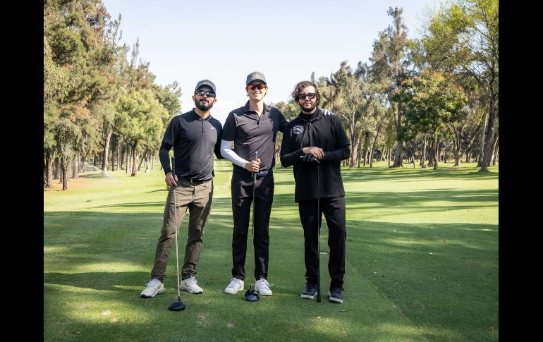 José Antonio de León, Aldo Aceves y Sebastián Miranda. GENTE BIEN JALISCO / J. Soltero