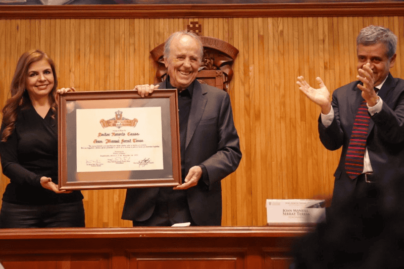  Karla Planter destacó que el cantautor 