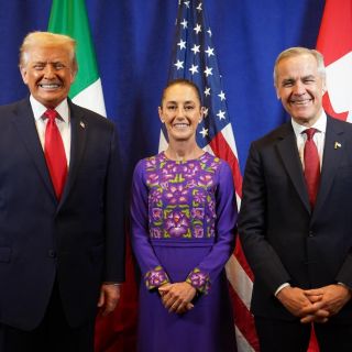 Trump, Sheinbaum y Carney se reencuentran y suavizan tensiones por el Mundial 2026