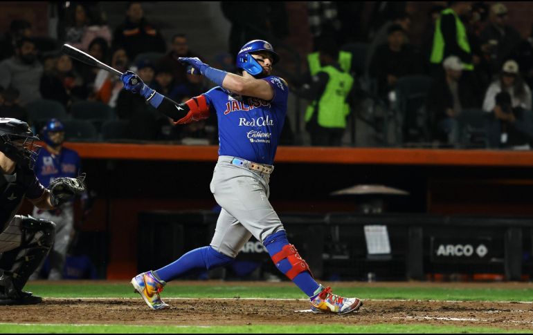 Julián Ornelas produjo las tres carreras de los Charros. CORTESÍA/Naranjeros de Hermosillo