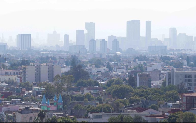 La mañana de este sábado la calidad del aire en la Ciudad de México era mala. SUN/Archivo