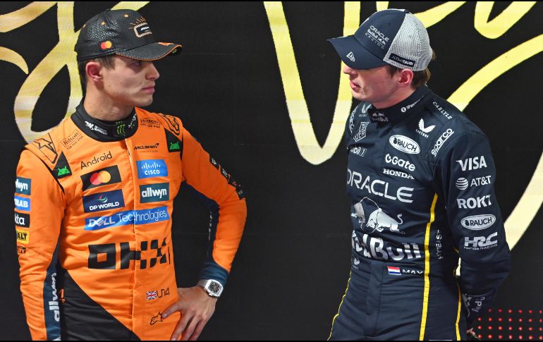Verstappen necesita la perfección y el caos ajeno; Norris solo necesita consistencia. AFP / ARCHIVO