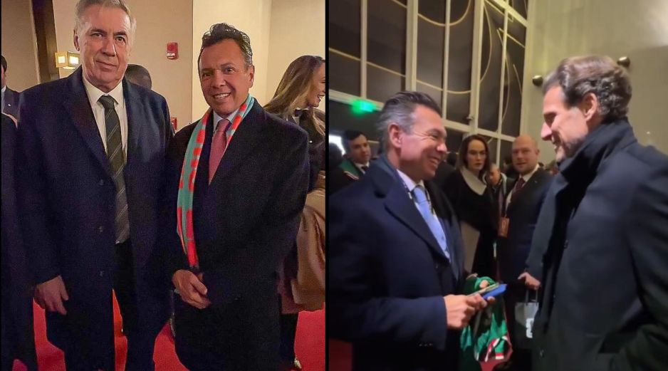 Pablo Lemus comparte videos con Ancelotti y Forlán