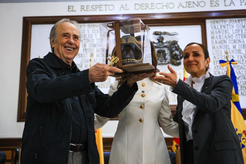 &nbsp;Maye Villa de Lemus, presidenta del DIF Jalisco, anotó que la música de Joan Manuel Serrat forma parte del imaginario colectivo del mexicano. EL INFORMADOR / J. Acosta