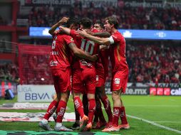 Toluca tuvo que resistir ante los embates asfixiantes de los regios, pero con garra y corazón, mantuvieron el resultado que les favorecía. IMAGO7.