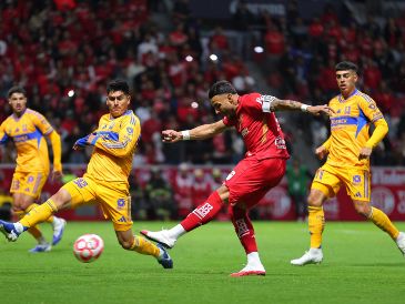 Tigres y Toluca se enfrentaron en la jornada 3 del torneo, con resultado favorable para la UANL. IMAGO7/J. Esquivel