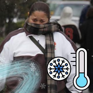 Frente frío 19 ingresará al país; dejará lluvias y bajas temperaturas