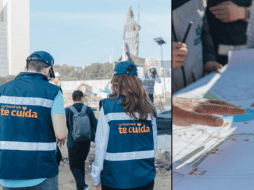 Con una inversión de 46 millones de pesos, los trabajos de remodelación comenzaron el pasado 1 de septiembre, por lo que el carril contiguo al monumento ha tenido que ser cerrado parcialmente. ESPECIAL/Gobierno de Guadalajara