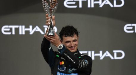 Norris manejó con frialdad quirúrgica. No arriesgó, no tembló, no se distrajo. EFE / A. HAIDER