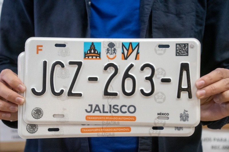 En diciembre todas las terminaciones numéricas pueden realizar la sustitución de placas vehiculares.&nbsp;ESPECIAL/Gobierno de Jalisco