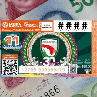 Resultados del Sorteo Zodiaco Especial 1729 de la Lotería Nacional del 7 de diciembre
